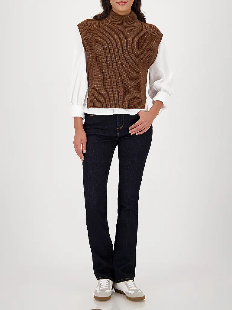 MONARI | Pullunder | Marron