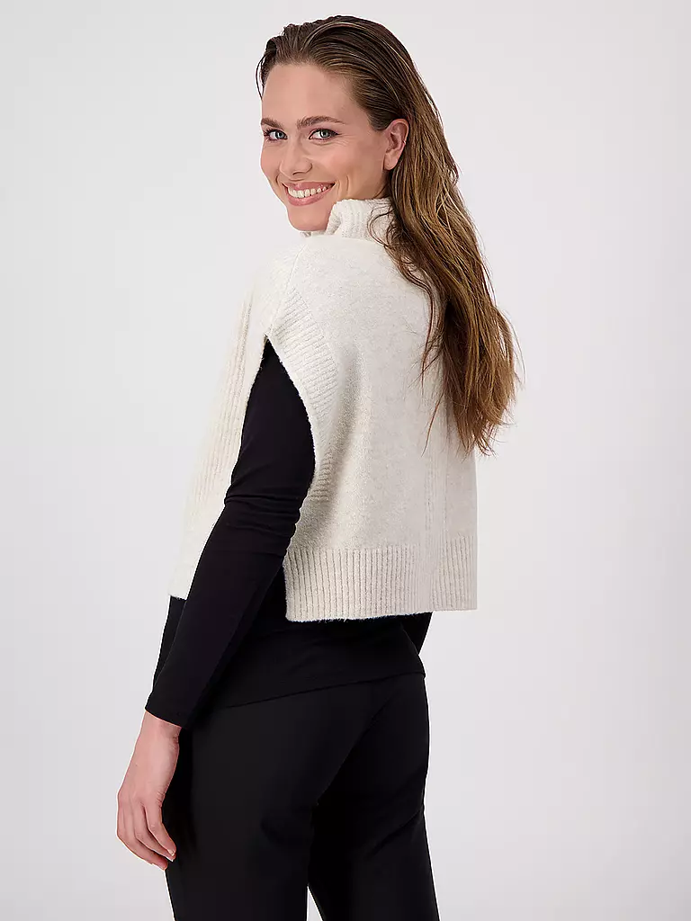 MONARI | Pullunder | Crème