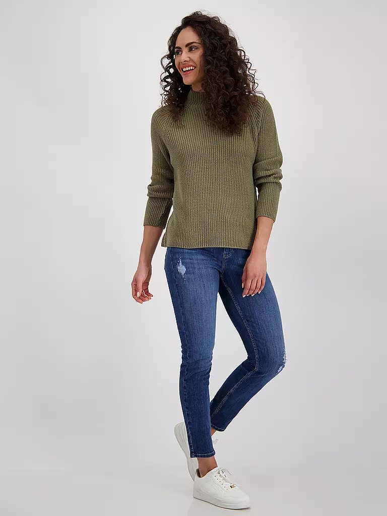 MONARI | Rollkragenpullover  | Olive