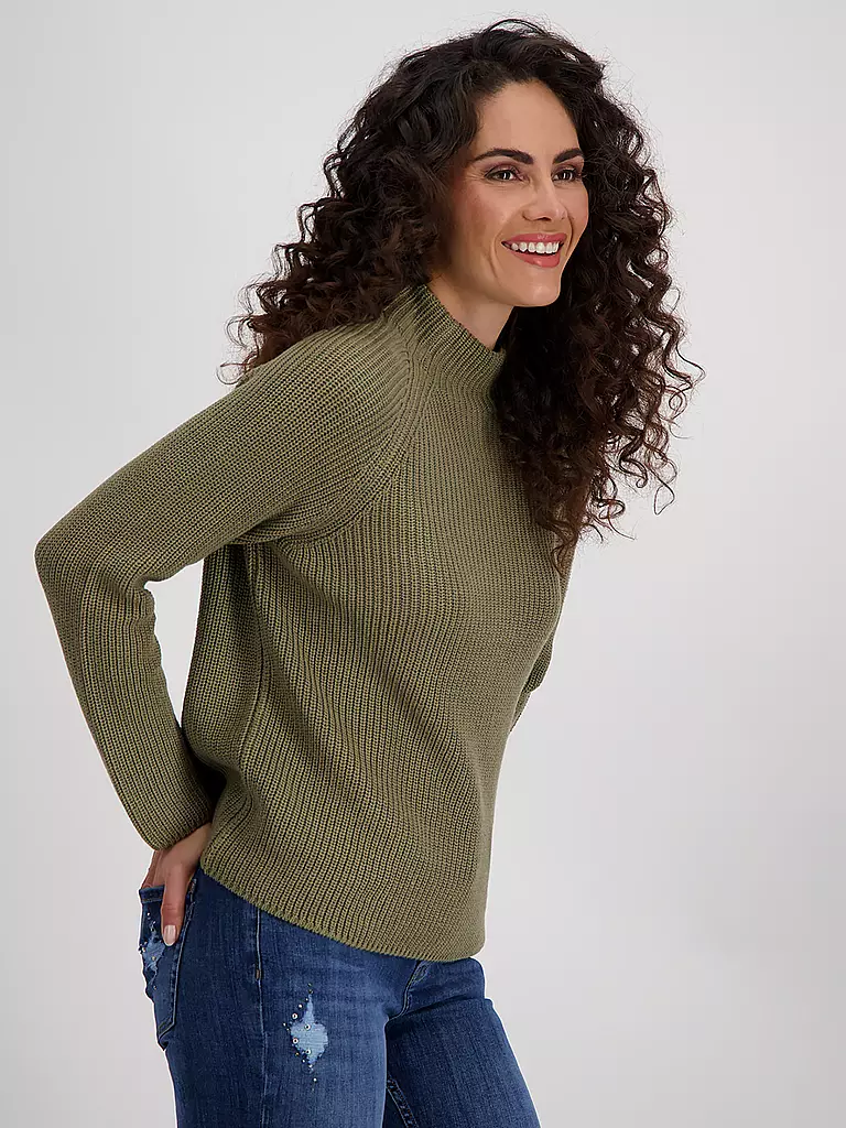 MONARI | Rollkragenpullover  | Olive