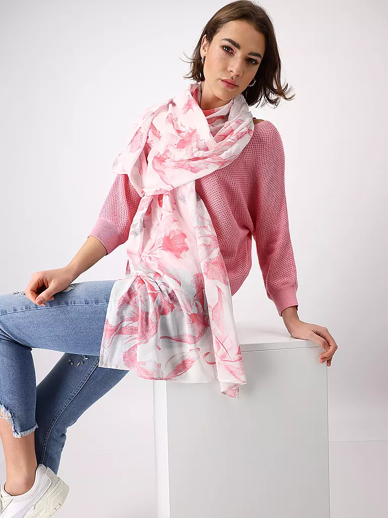 MONARI | Schal | Rose vif