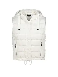 MONARI | Gilet matelassé | Crème