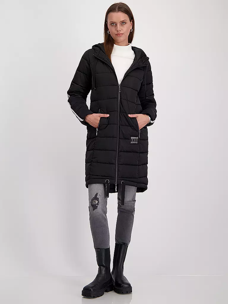 MONARI | Steppmantel | Noir