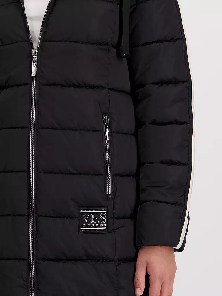 MONARI | Steppmantel | Noir