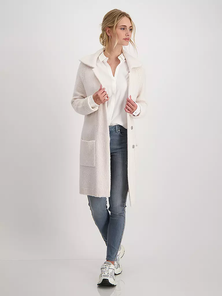 MONARI | Strickjacke | Crème