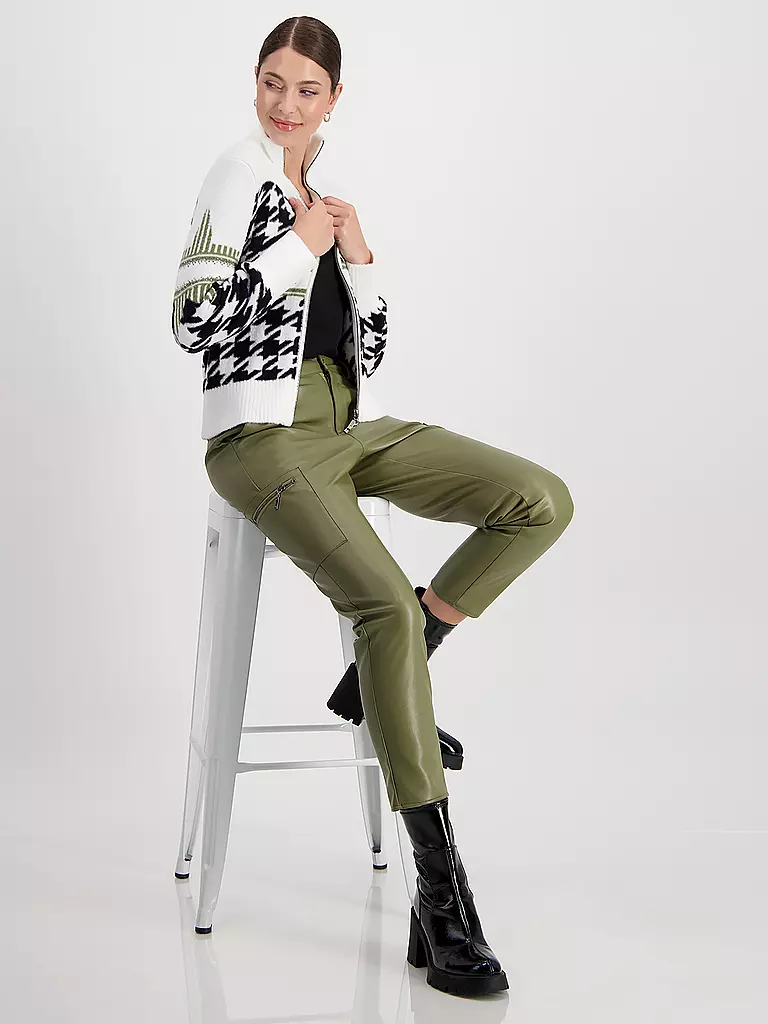 MONARI | Strickjacke | Crème