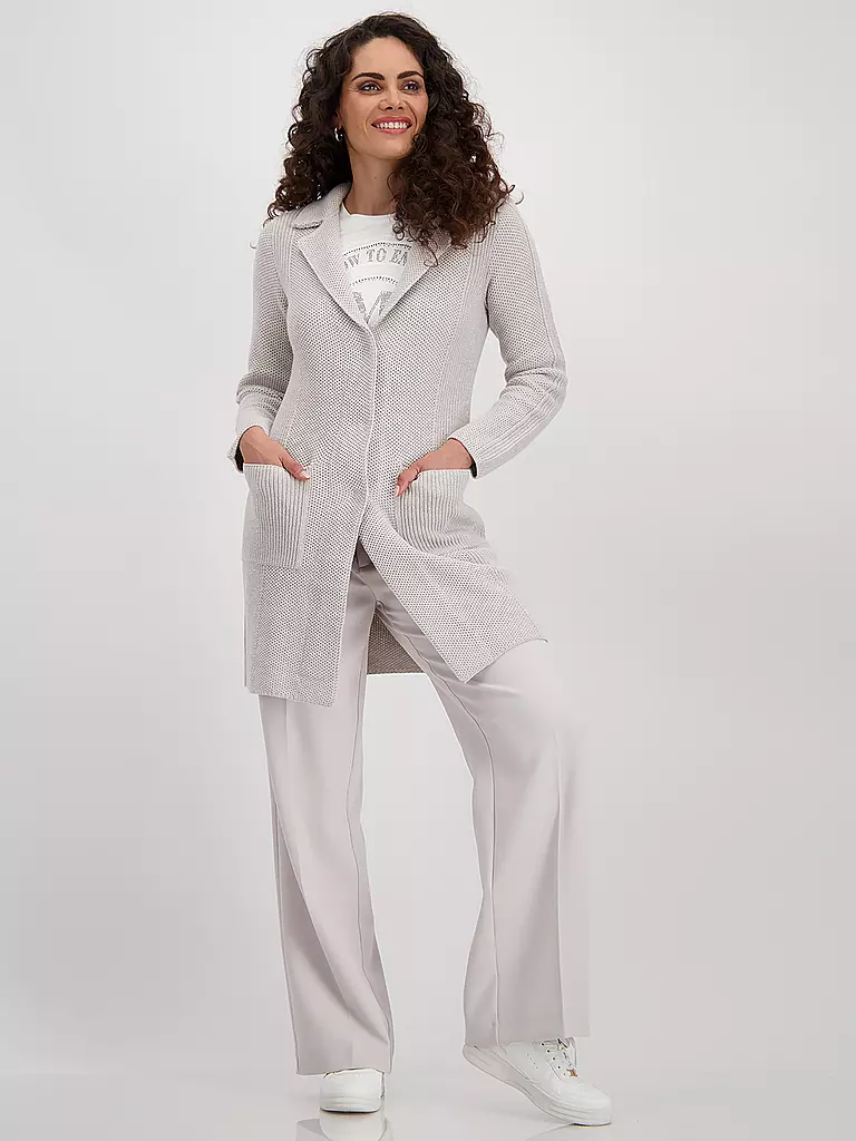 MONARI | Strickmantel | Crème