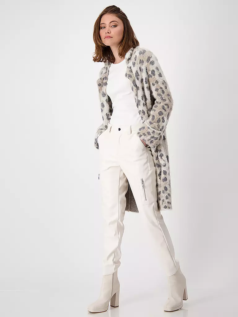 MONARI | Strickmantel | Beige