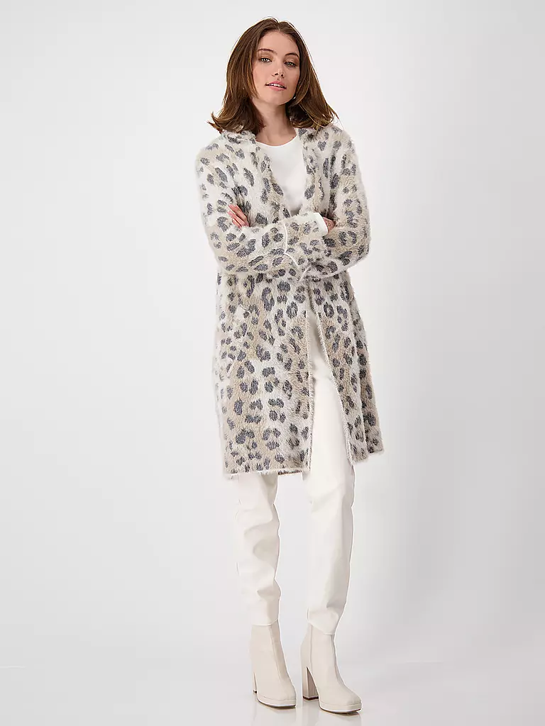 MONARI | Strickmantel | Beige