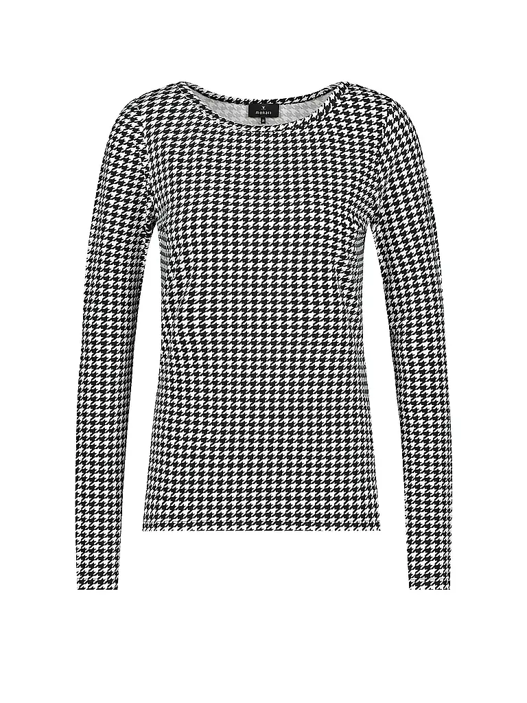 MONARI | T-shirt à manches longues | schwarz