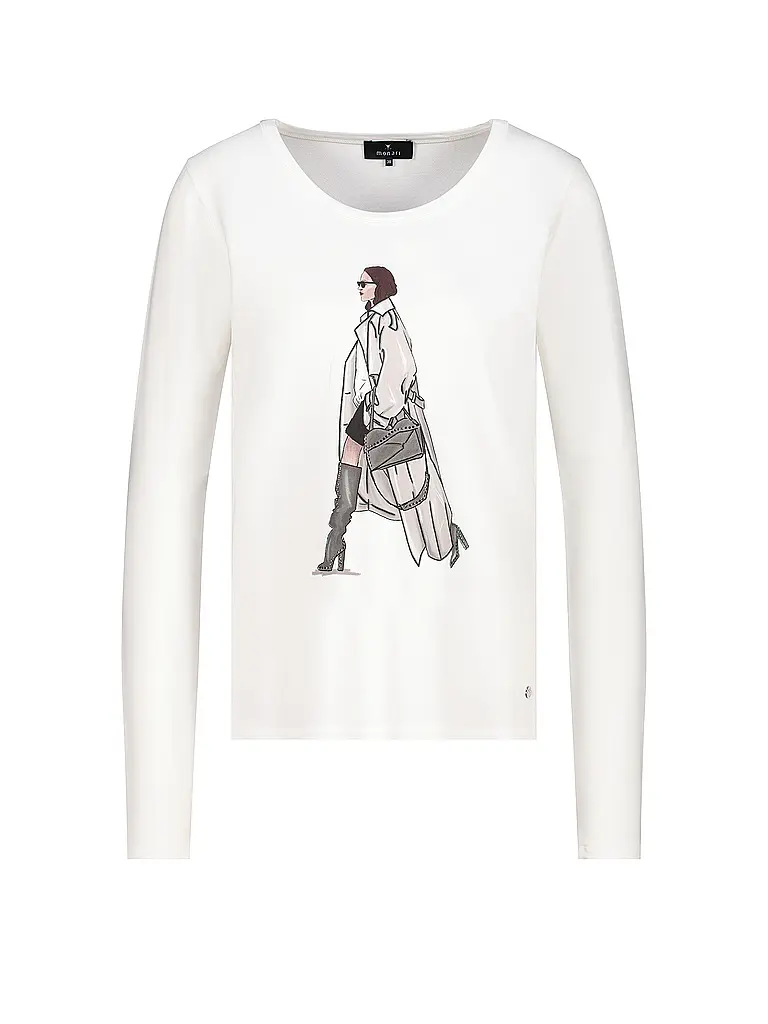 MONARI | T-shirt à manches longues | Crème