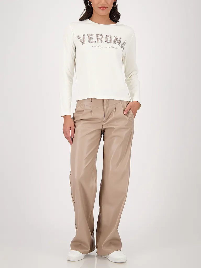 MONARI | T-shirt à manches longues | creme