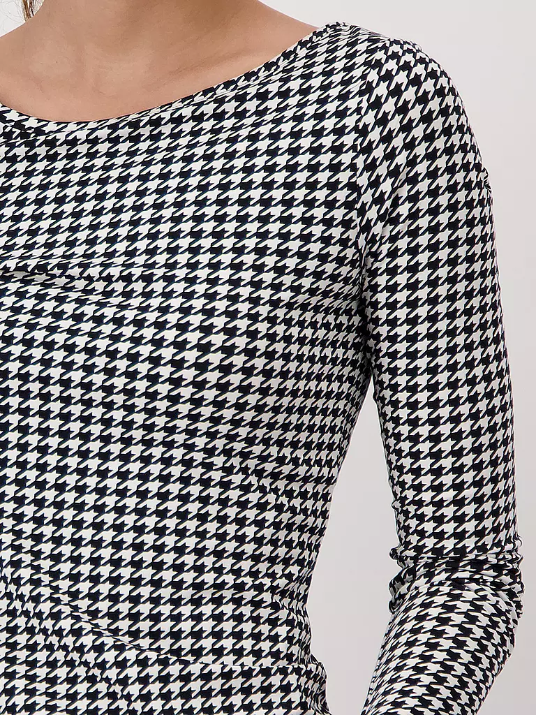 MONARI | T-shirt à manches longues | schwarz