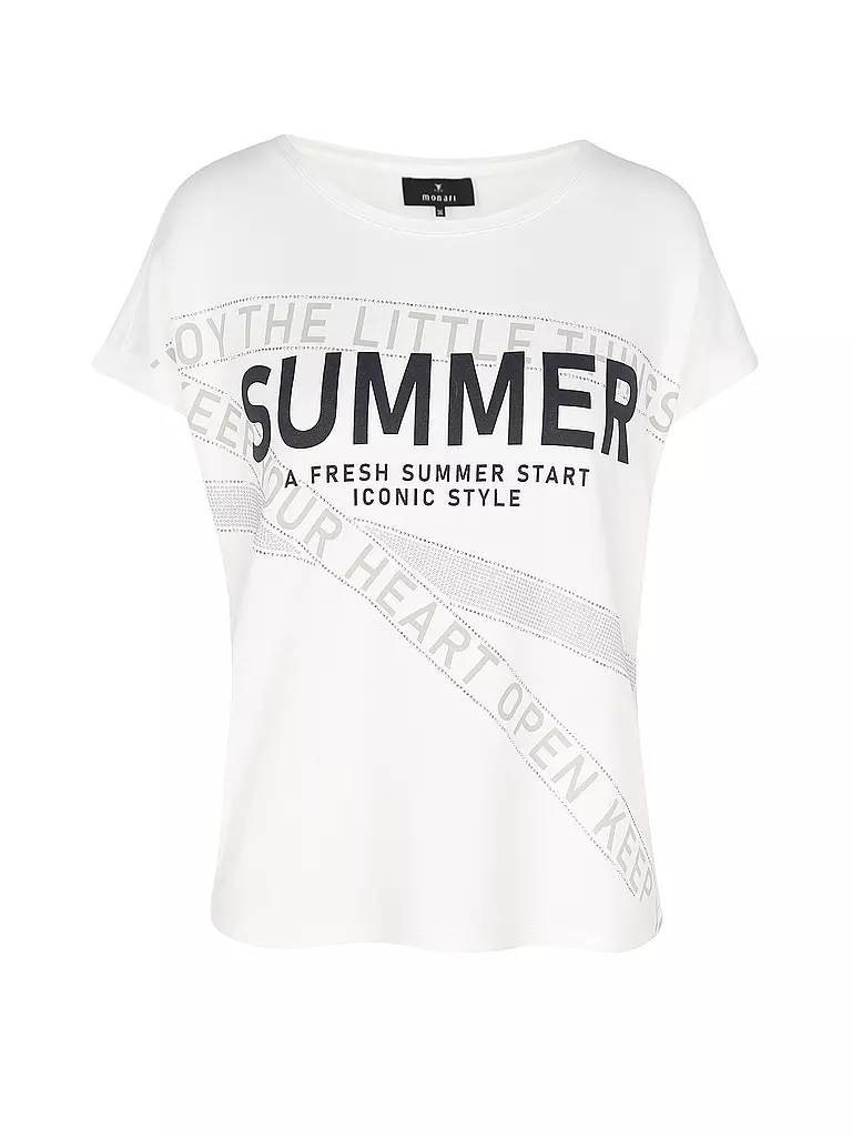 MONARI | T-Shirt  | Blanc