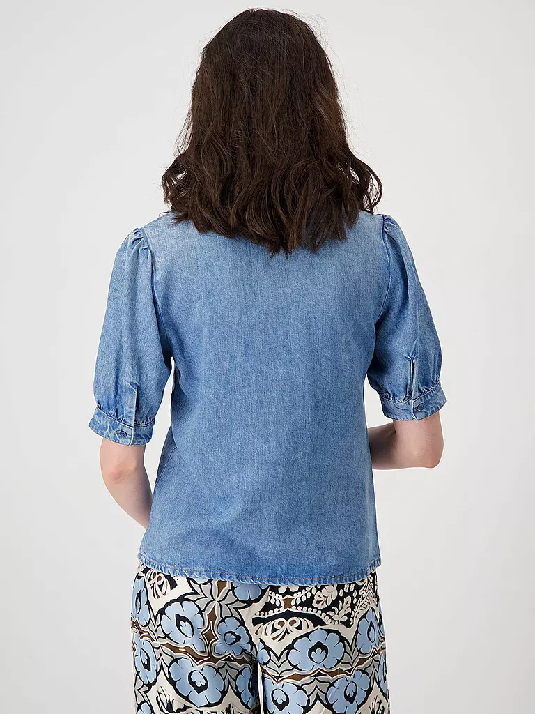MONARI | T-shirt blouse BUENOS AIRES | Bleu
