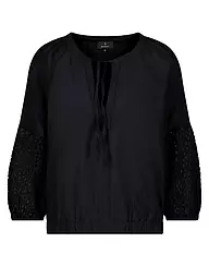 MONARI | T-shirt blouse | Noir