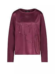 MONARI | T-shirt blouse | Rouge foncé