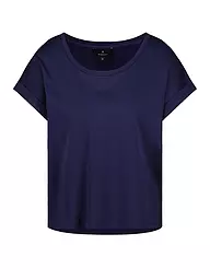 MONARI | T-shirt blouse | Bleu foncé