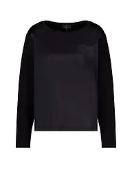 MONARI | T-shirt blouse | Noir