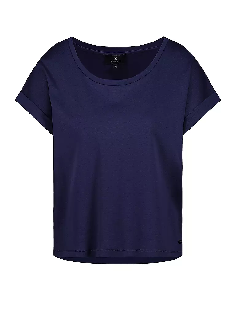 MONARI | T-shirt blouse | Bleu foncé