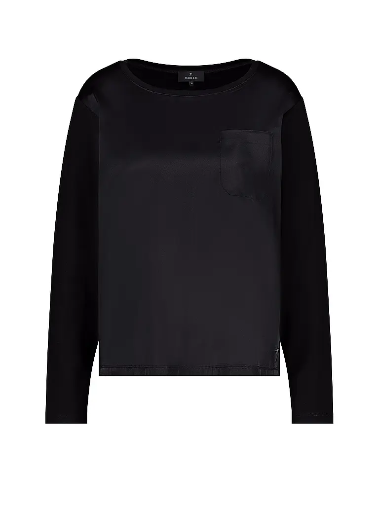 MONARI | T-shirt blouse | Noir