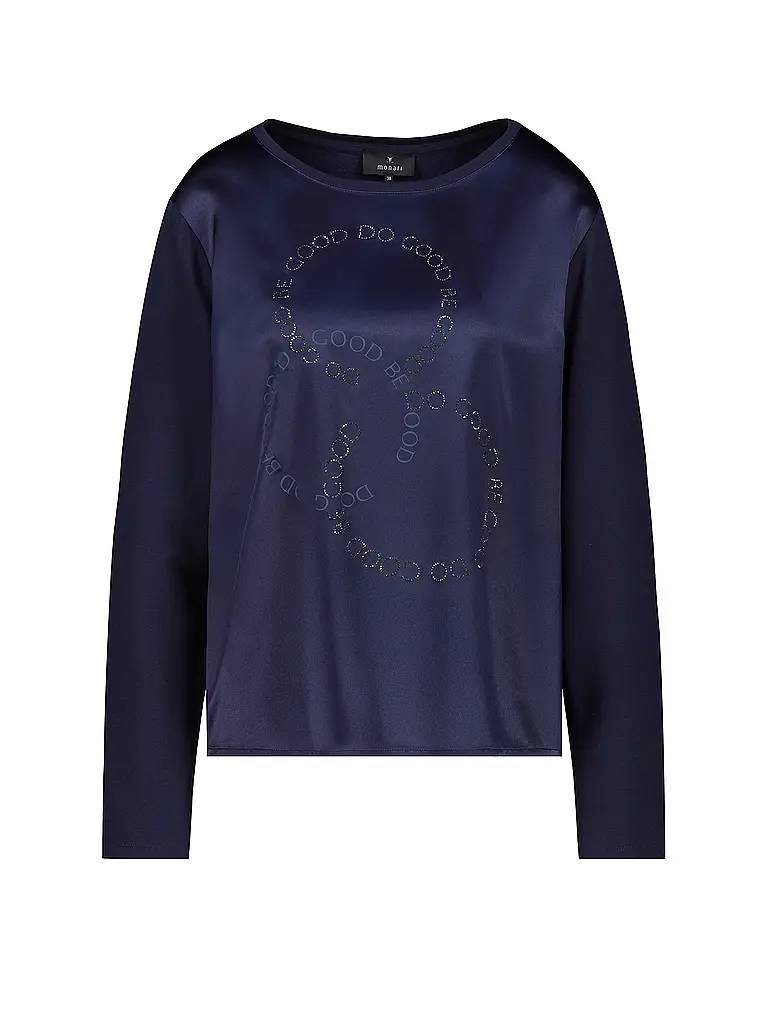MONARI | T-shirt blouse | Bleu foncé
