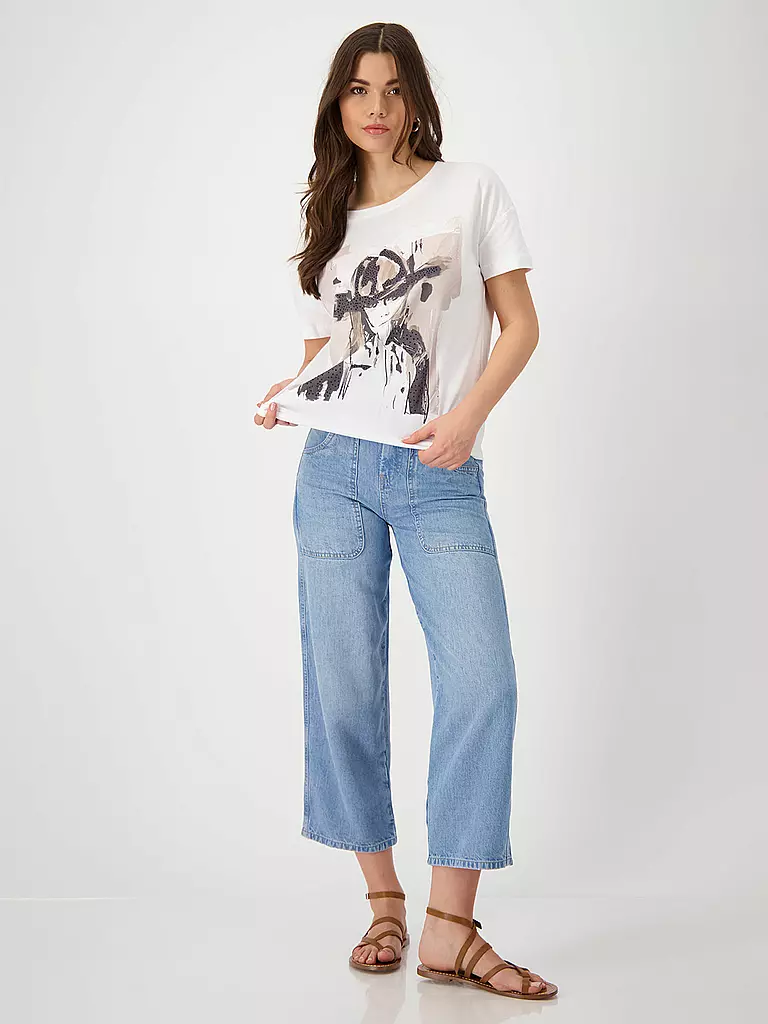 MONARI | T-shirt blouse | Crème