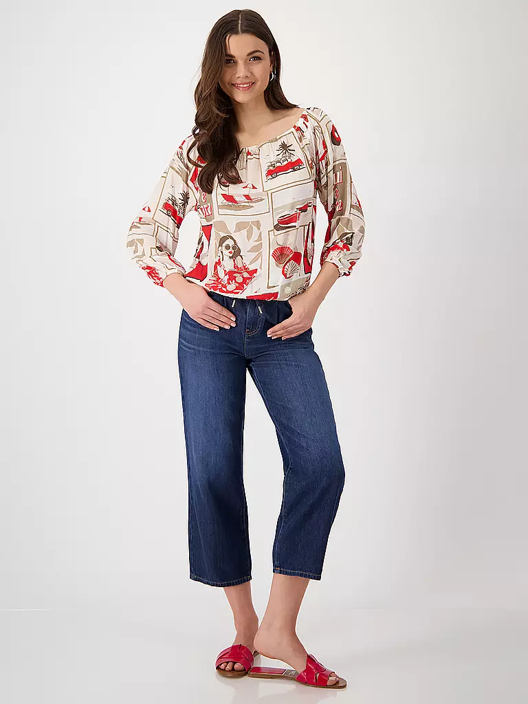 MONARI | T-shirt blouse | Beige