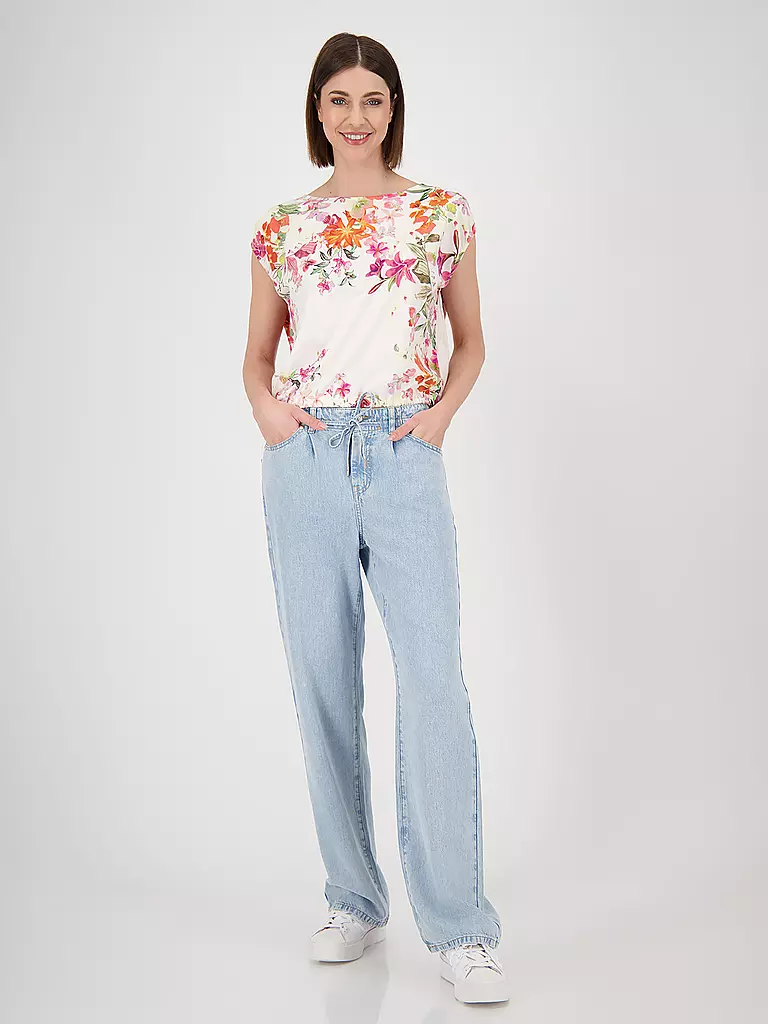 MONARI | T-shirt blouse | Crème