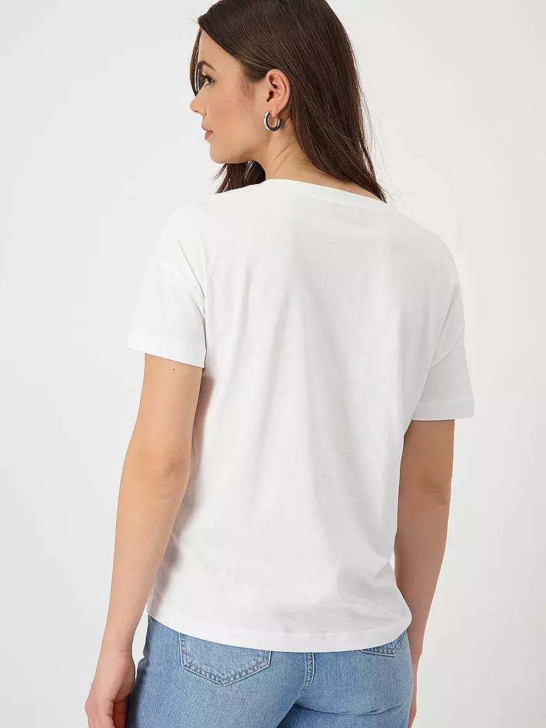 MONARI | T-shirt blouse | Crème