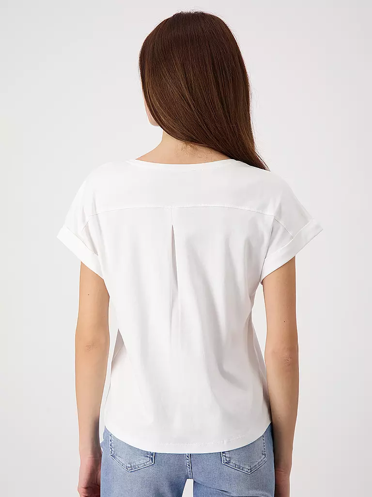 MONARI | T-shirt blouse | Crème