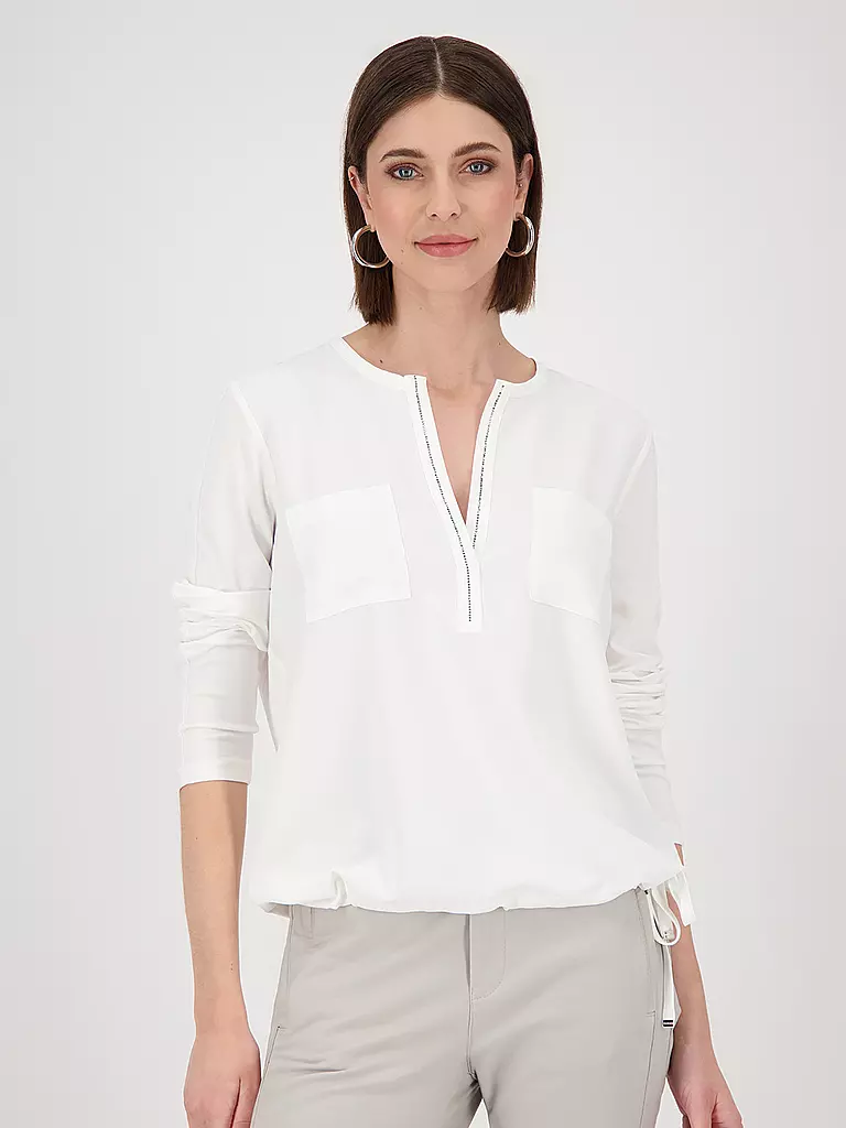 MONARI | T-shirt blouse | Crème