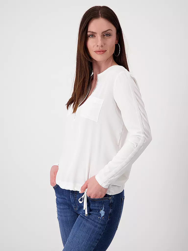 MONARI | T-shirt blouse | Crème