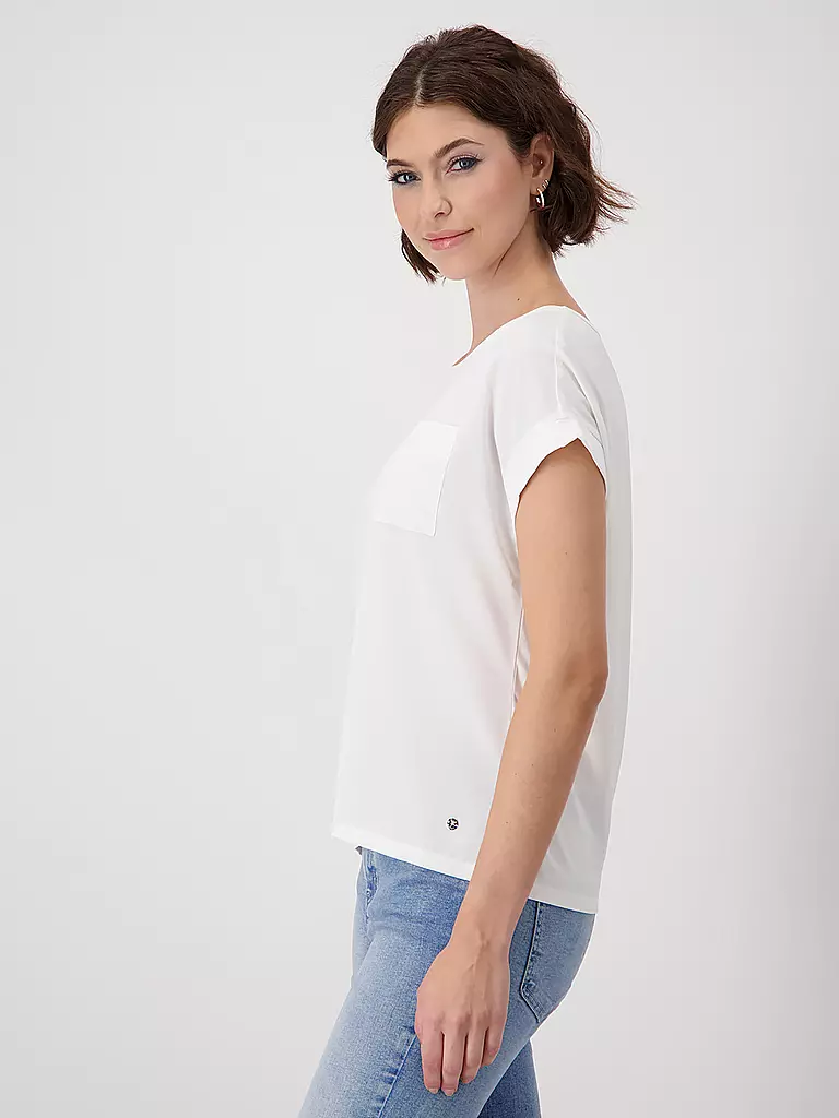 MONARI | T-shirt blouse | Crème