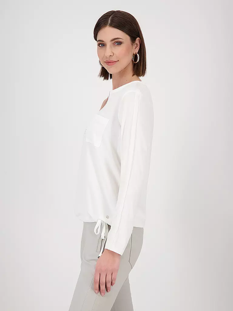 MONARI | T-shirt blouse | Crème
