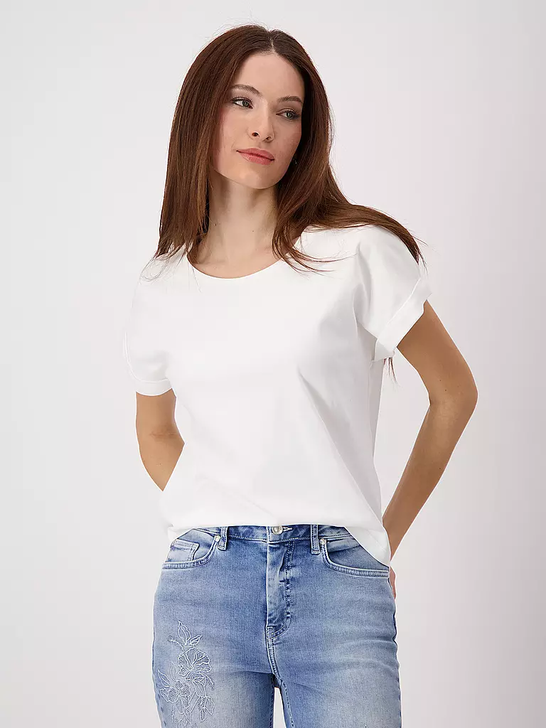 MONARI | T-shirt blouse | Crème