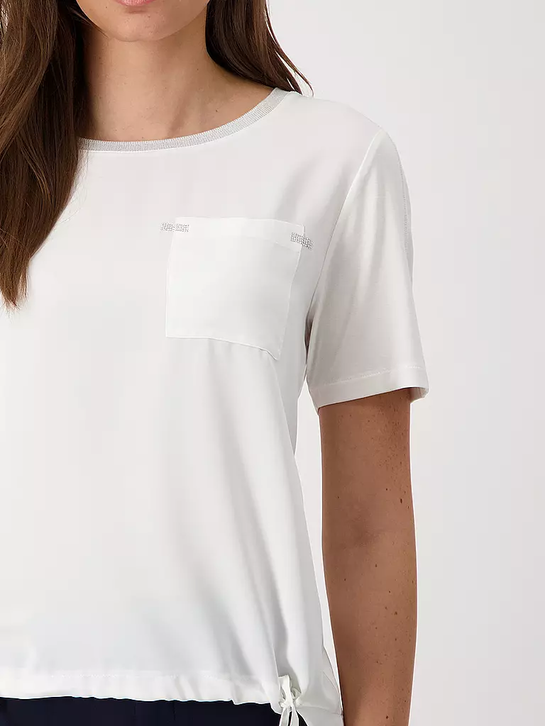 MONARI | T-shirt blouse | Crème