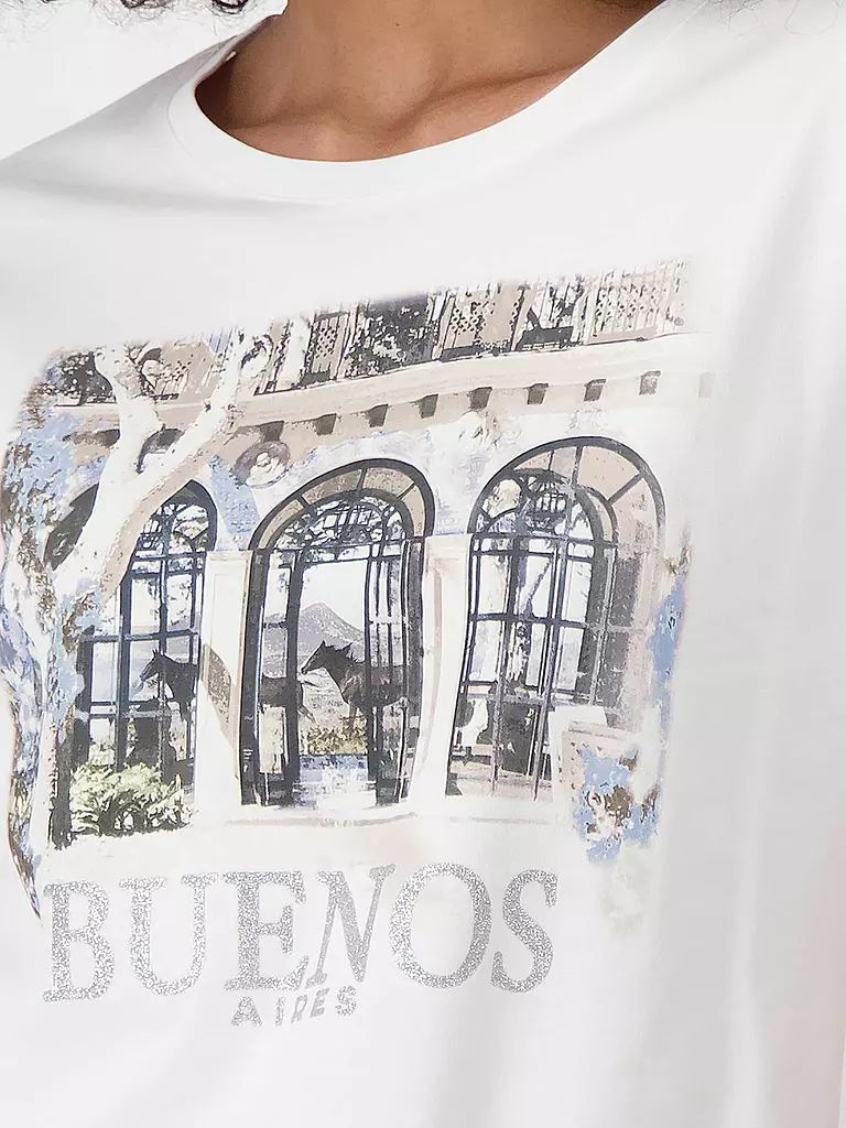 MONARI | T-shirt blouse | Crème