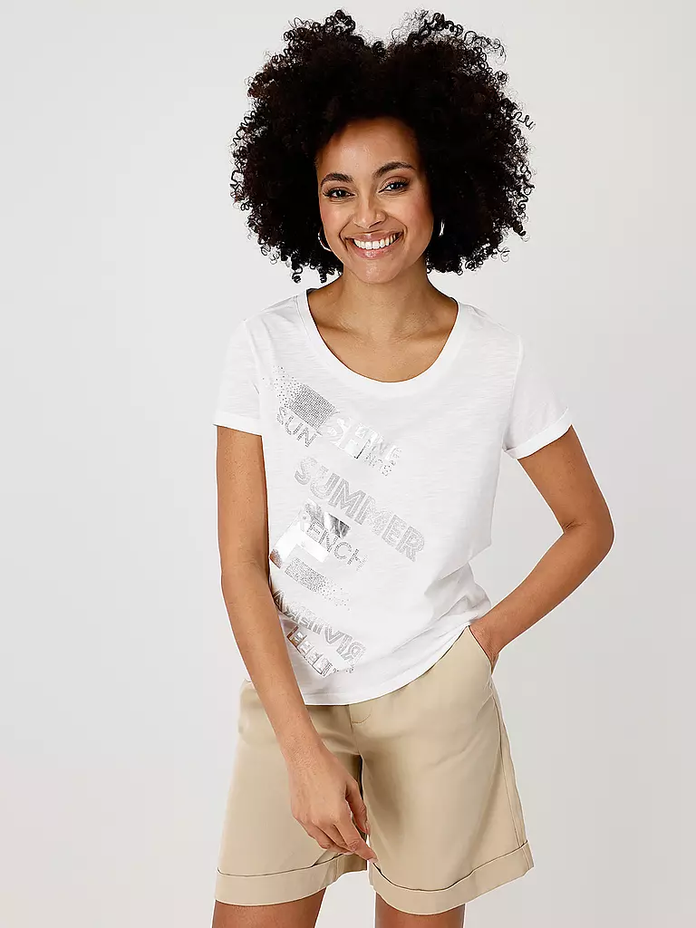 MONARI | T-Shirt SARDAIGNE | Crème
