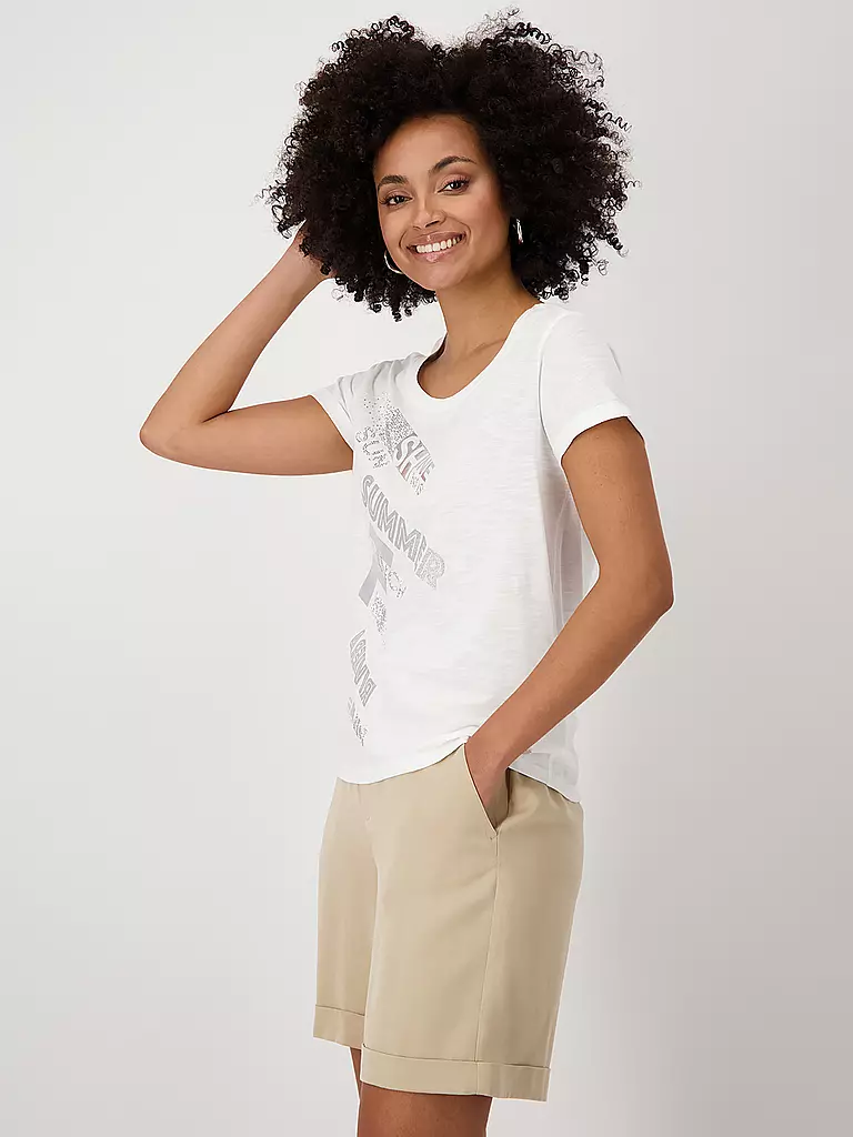 MONARI | T-Shirt SARDAIGNE | Crème