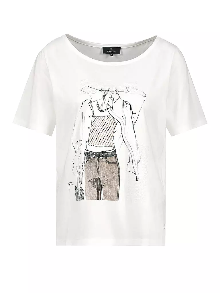 MONARI | T-shirt | Crème