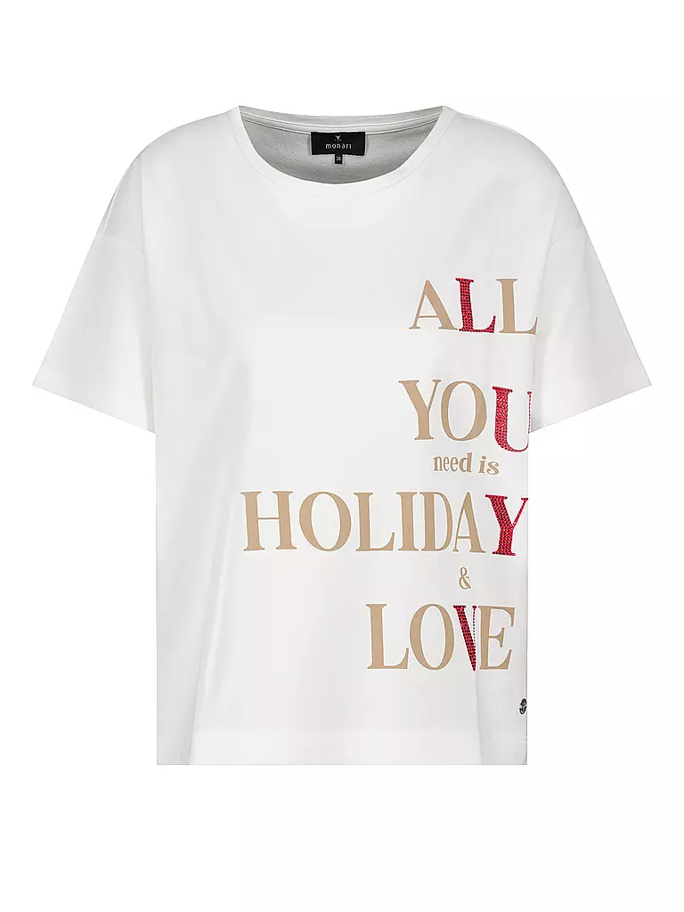 MONARI | T-shirt | Crème