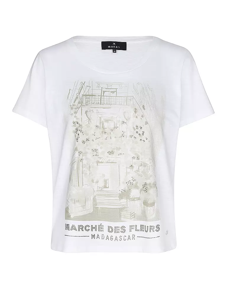 MONARI | T-shirt | creme
