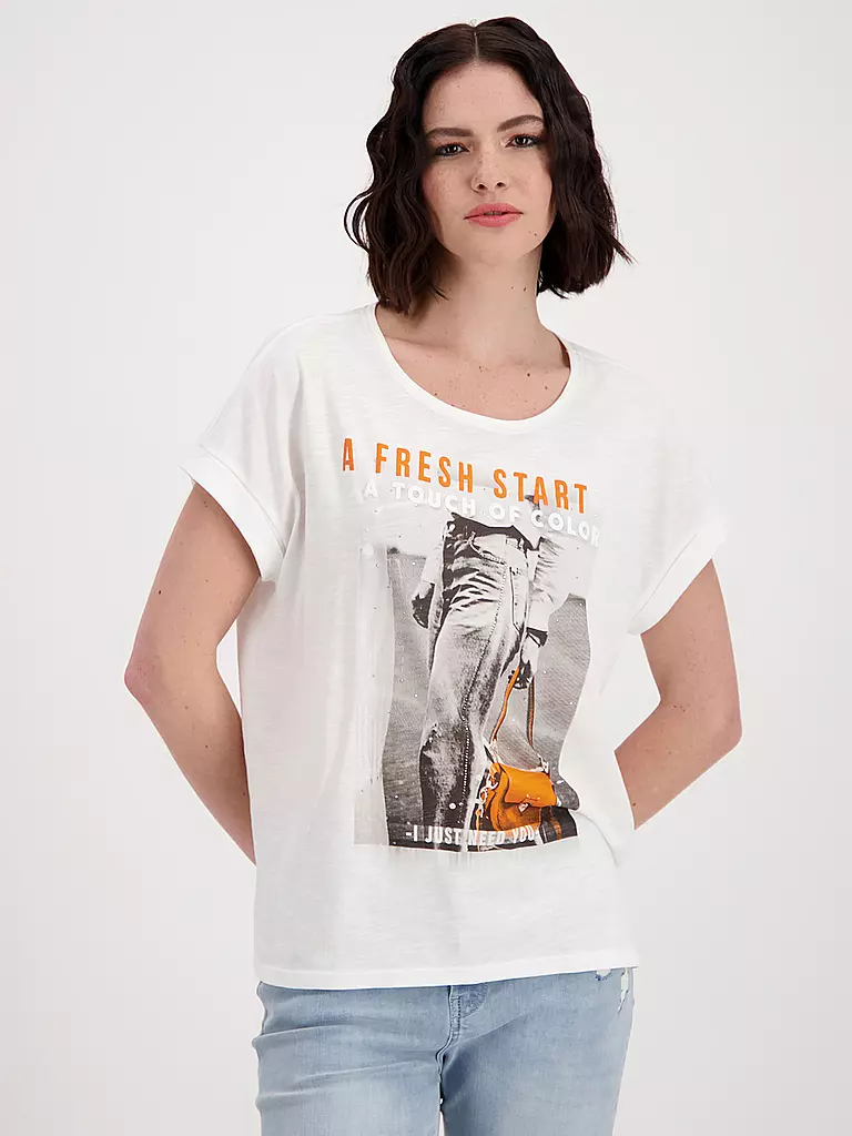 MONARI | T-Shirt | Crème