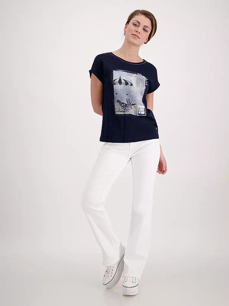MONARI | T-Shirt | Bleu foncé