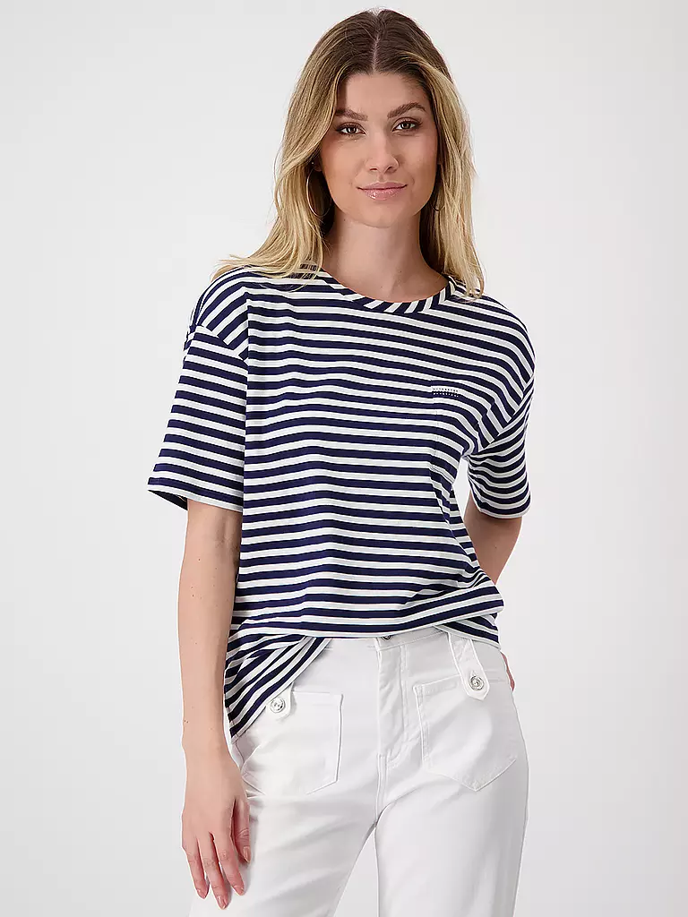 MONARI | T-Shirt | Bleu foncé