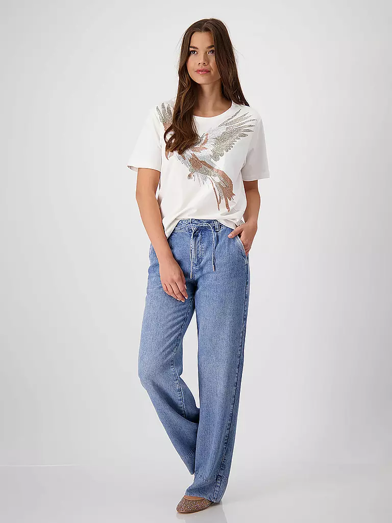 MONARI | T-shirt | Crème