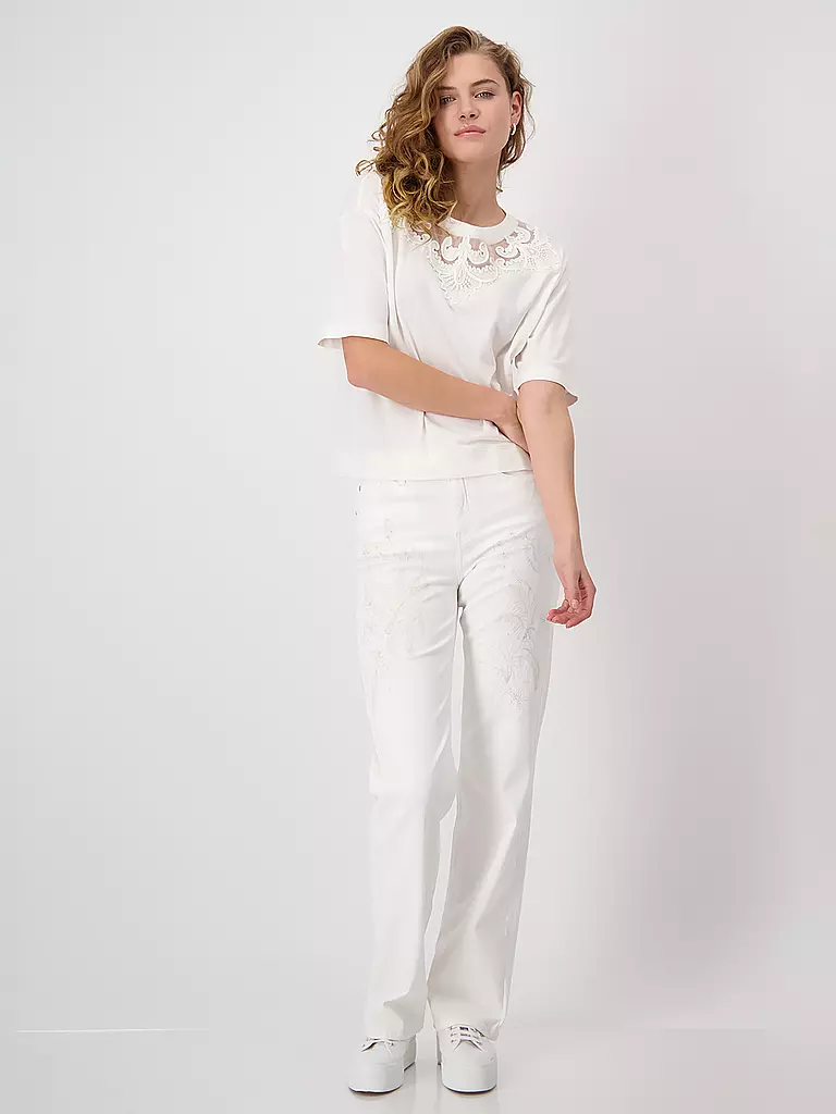 MONARI | T-shirt | Crème