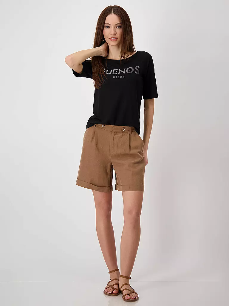 MONARI | T-shirt | schwarz