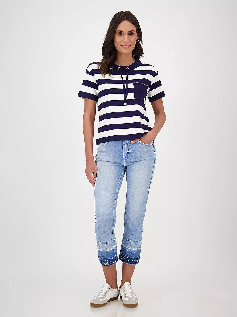 MONARI | T-shirt | Bleu foncé